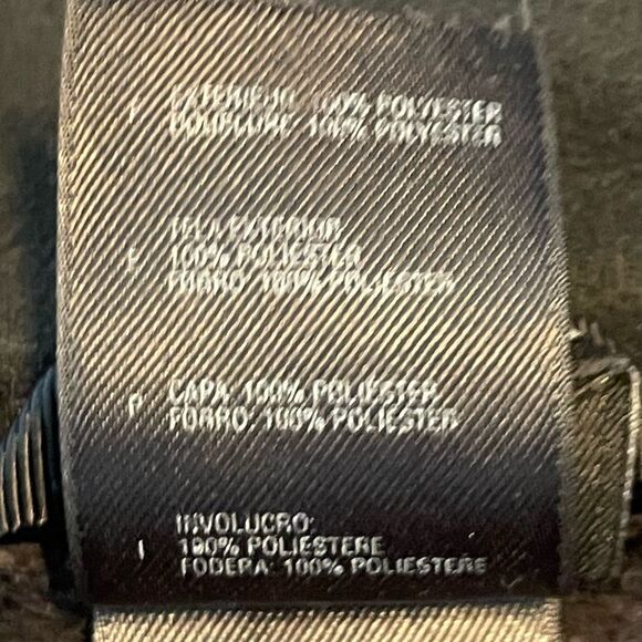 The North Face Osito Pile Fleece Jacket Black Full Zip XL - Picture 10 of 15